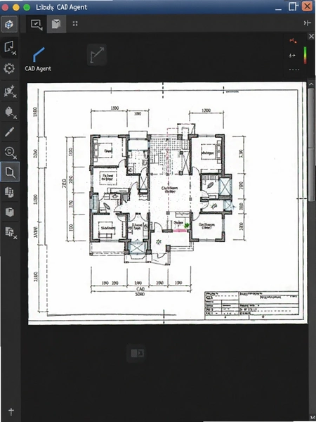 CAD Agent图纸查看界面截图
