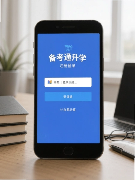 备考通升学注册登录界面截图