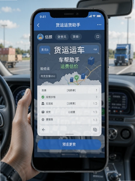 货运运车主帮手运费估价界面预览图