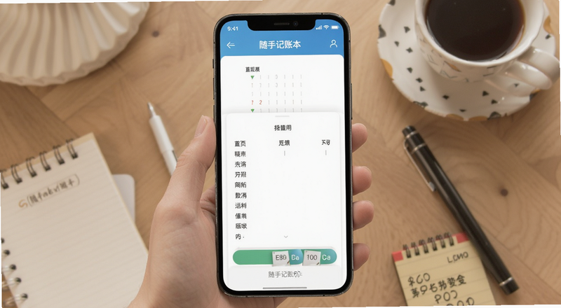 随手记账本免费版首页界面预览图