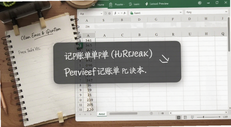 记账本导出账单Excel表格预览图