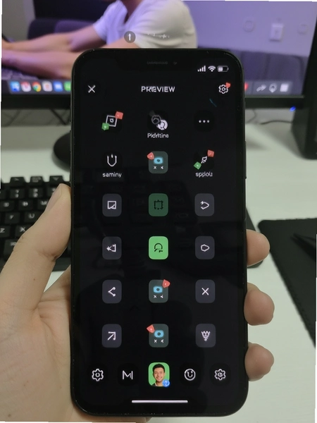 疾格手机连点器手势录制界面预览图