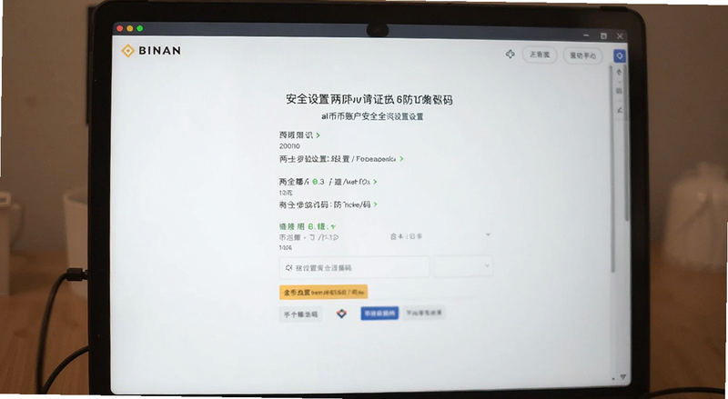 币安安全设置两步验证与防钓鱼码界面|alt=币安账户安全设置预览图
