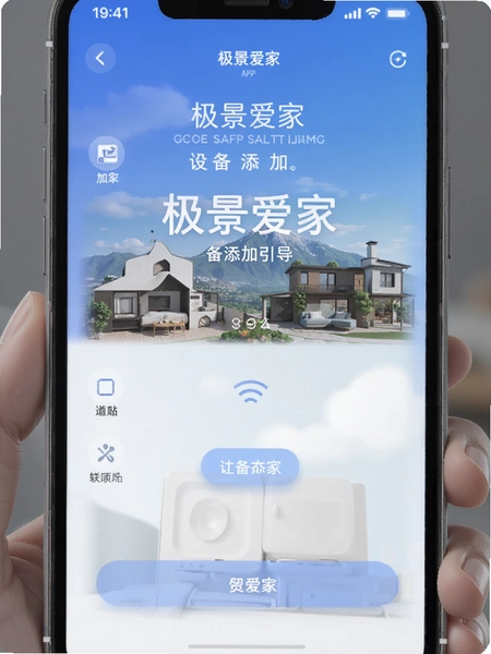 极景爱家APP设备添加引导页