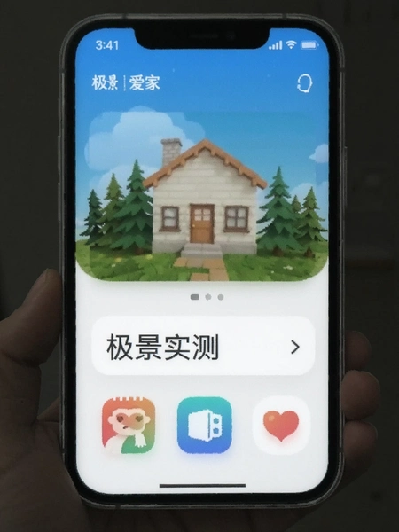 极景爱家APP内存占用实测