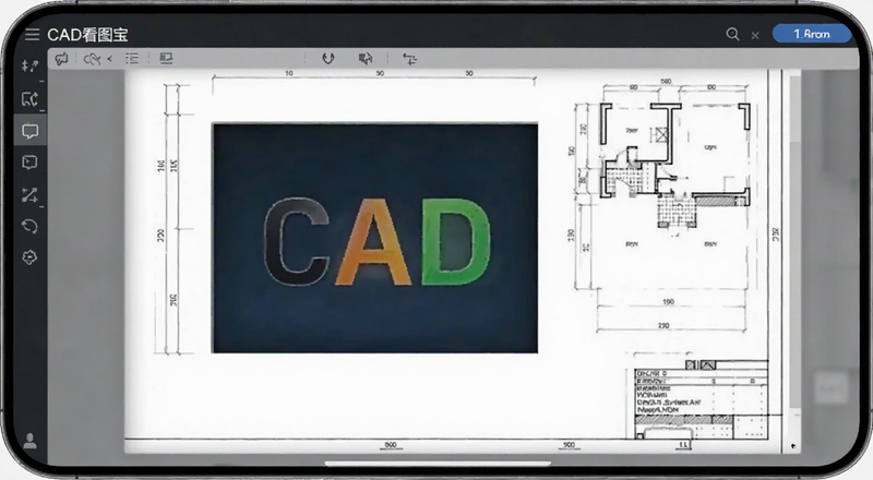 CAD��ͼ���ֻ��˴�ͼֽ����Ԥ��ͼ