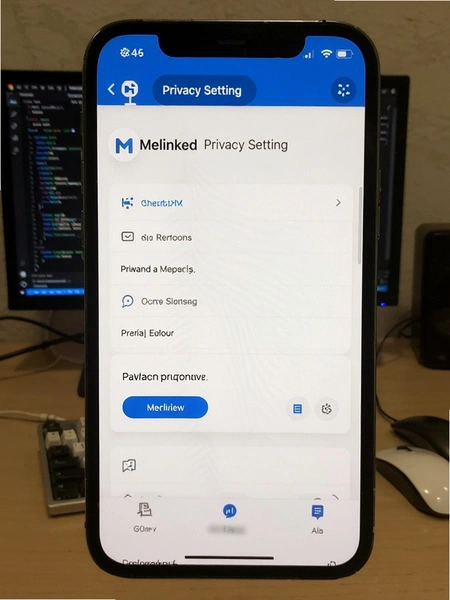 Melinked 隐私设置页面预览图