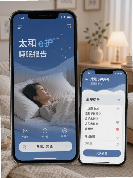 太和e护睡眠报告界面