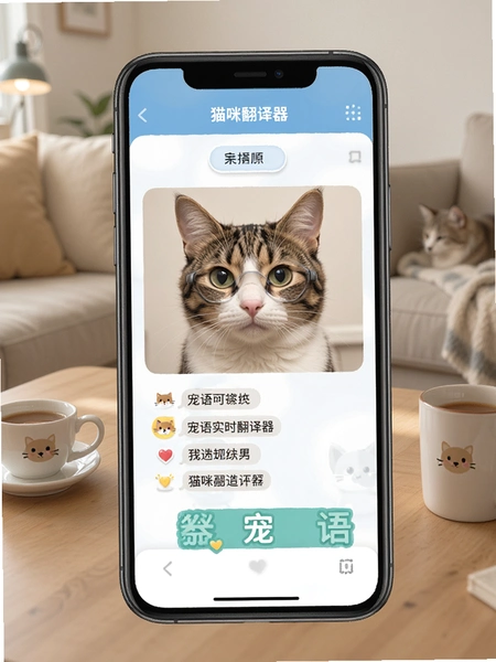 宠语实时翻译器猫咪翻译结果界面