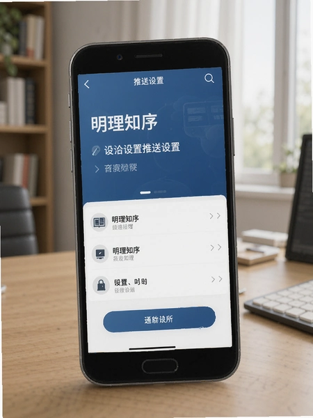 明理知序推送设置界面预览图