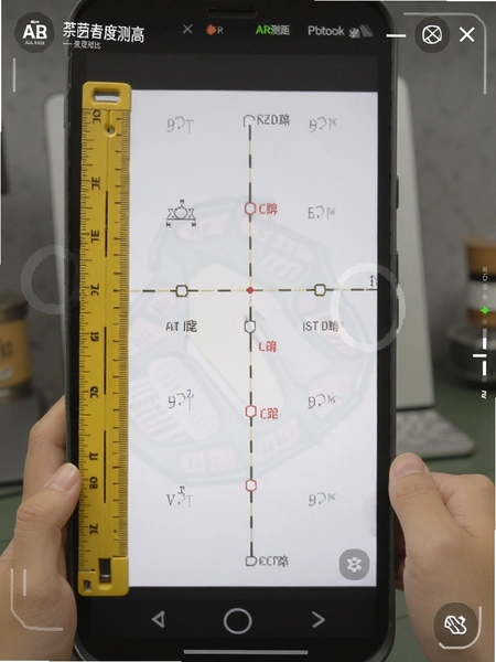 万能尺子测量专家AR测距实景测高准确度对比预览图