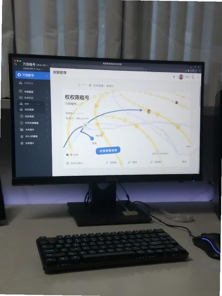 万民租号 权限管理页面