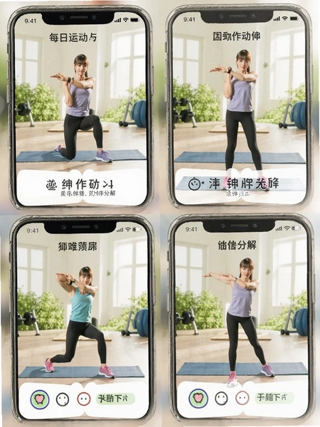 ÿ���˶�APP���춯���ֽ�ͼ