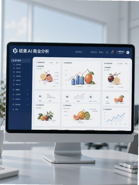 硕果AI商业分析界面截图