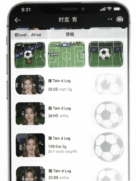 小香风约球软件附近球友列表界面预览图