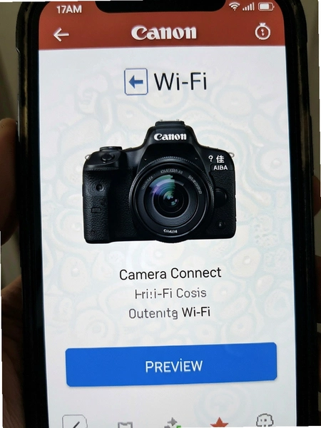Camera Connect连接佳能相机Wi-Fi配对界面预览图