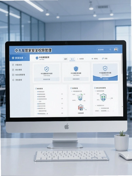 中充服管家安全权限管理页面预览图