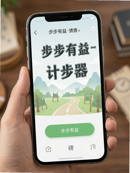 步步有益-计步器成语猜猜界面