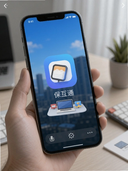 保互通app在手机上的运行效果