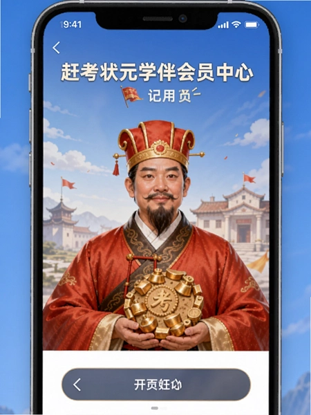 赶考状元学伴会员中心开通页面