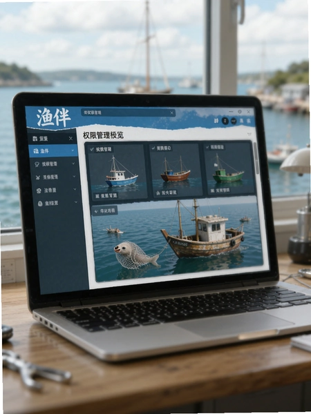 渔伴 权限管理界面预览图