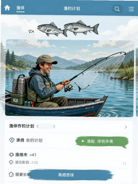 渔伴 作钓计划创建页面