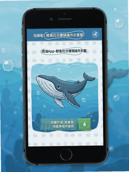 GeoApp-鲸鱼比分撤销操作示意图