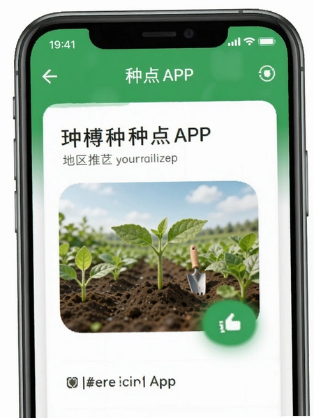 种点APP地区推荐种植界面