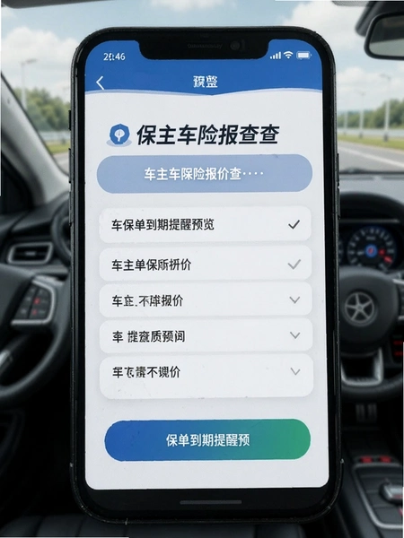 车主车险报价查 保单到期提醒预览图