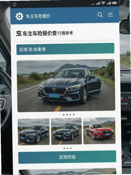 车主车险报价查 行情参考页面预览图