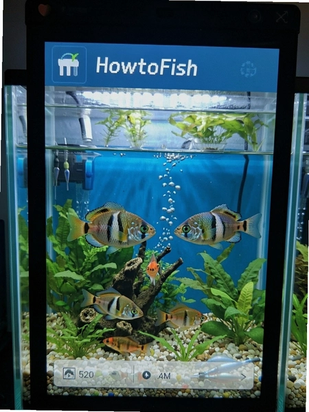 HowtoFish鱼缸水质监测界面截图
