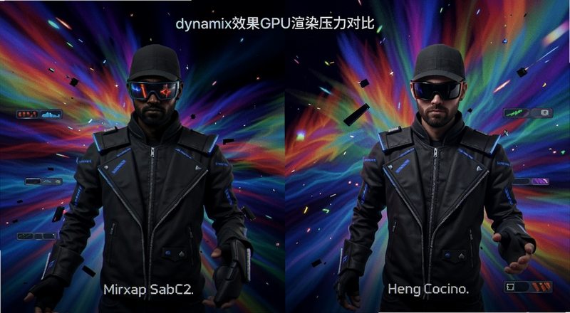 Mirxap壁纸动态效果GPU渲染压力对比图