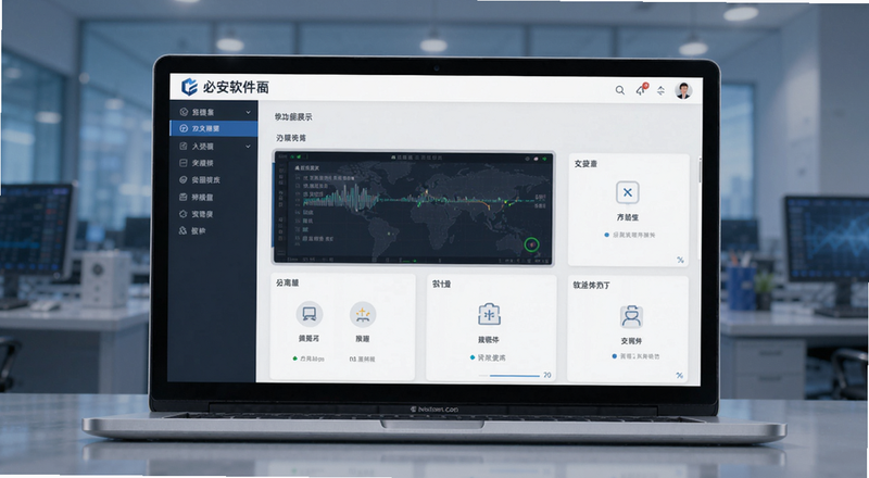 必安软件界面功能展示图