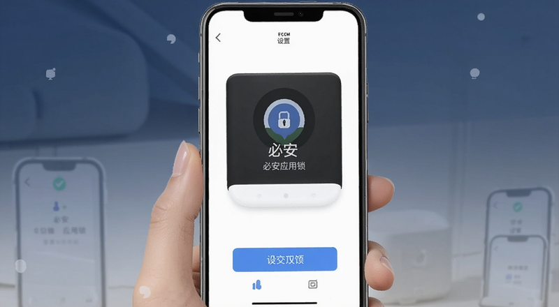 必安应用锁设置操作界面图