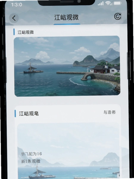 江屿观微界面截图