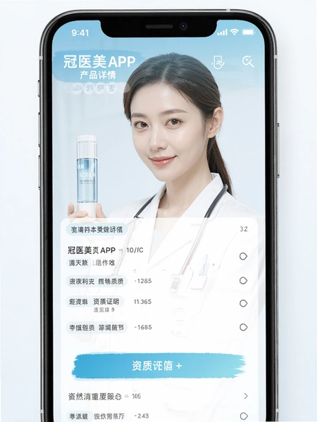 ��ҽ��APP��Ʒ����ҳ����֤������չʾ