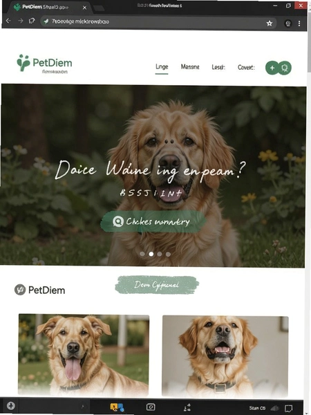 PetDiem官网下载页面截图