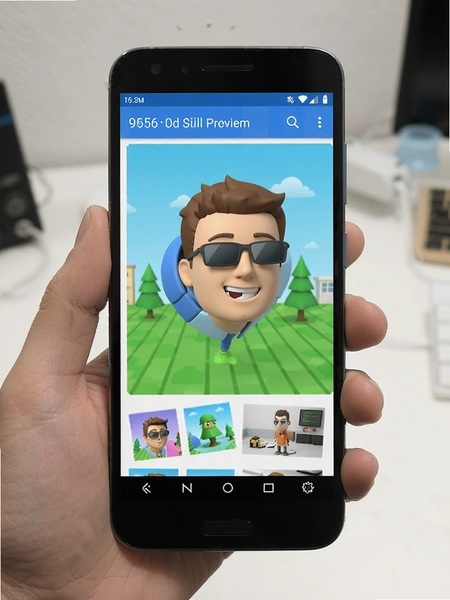 3D��ͼ��ʦ�ڰ�׿�ֻ��ϵ����н���Ԥ��ͼ