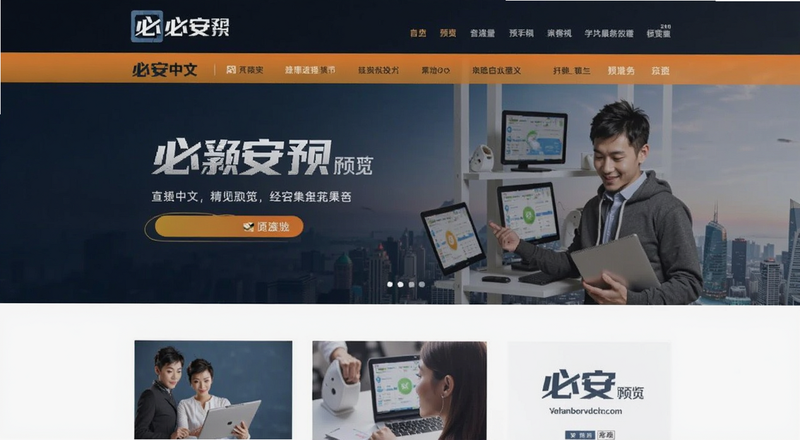 必安中文官网首页预览图