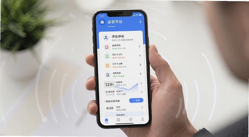 用户手机查看必安平台评价图