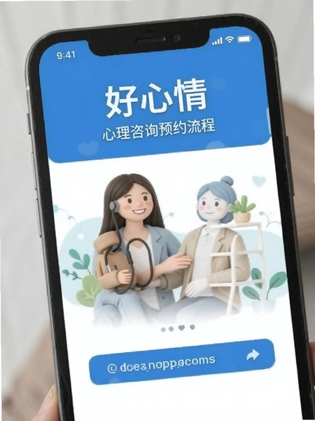 好心情 心理咨询预约流程截图