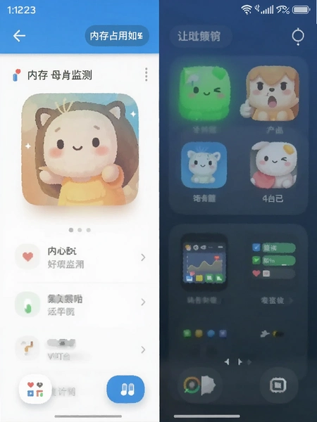 好心情APP 内存占用监测截图