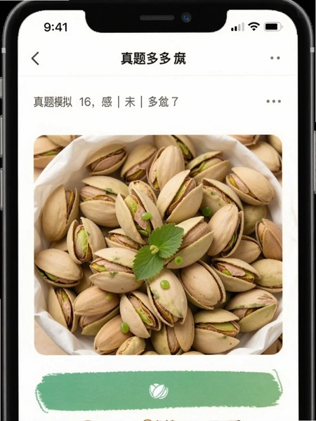 开心果多多多 真题模拟 筛选界面