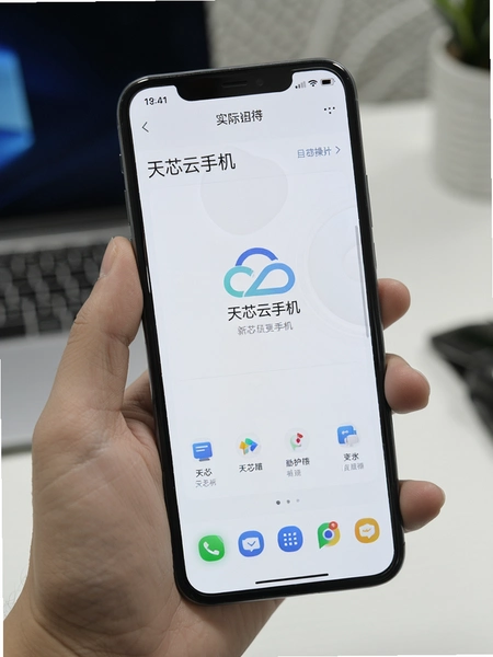 天芯云手机实际操作界面