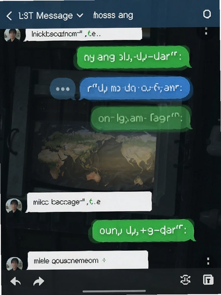 丝路通即时消息聊天界面截图