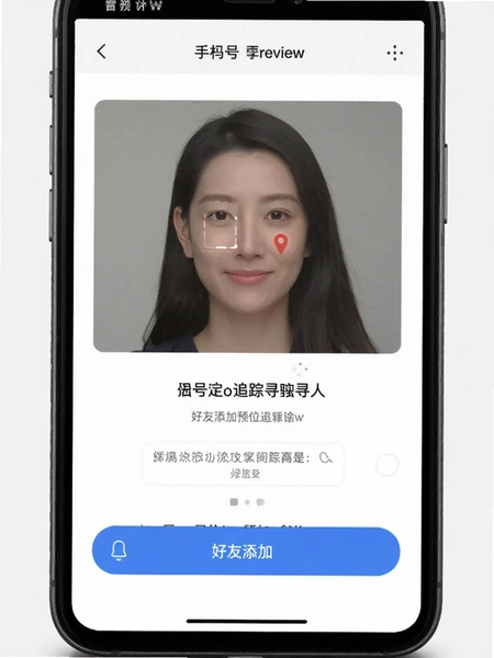 手机号定位追踪寻人 好友添加界面预览图