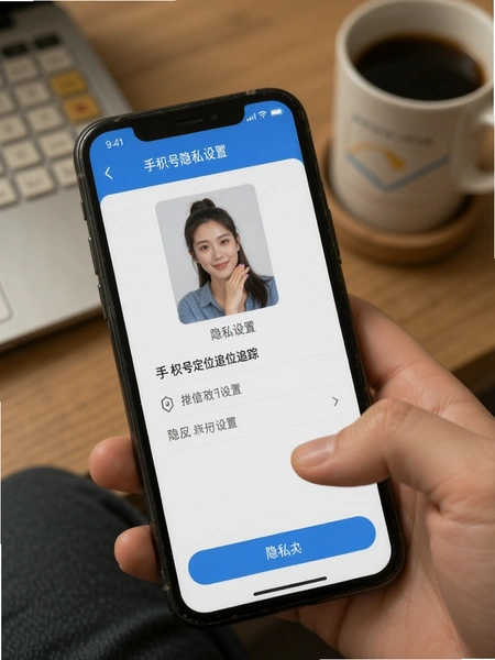 手机号定位追踪寻人 隐私设置页面