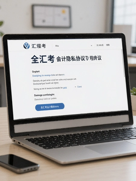 全汇考会计隐私协议页面