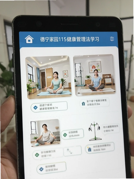 德宁家园115健康管理法学习界面预览图