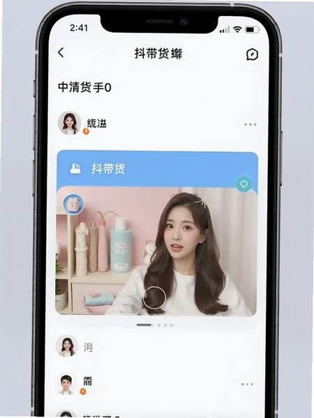 抖带货APP设置界面缓存管理 软件名称+预览图